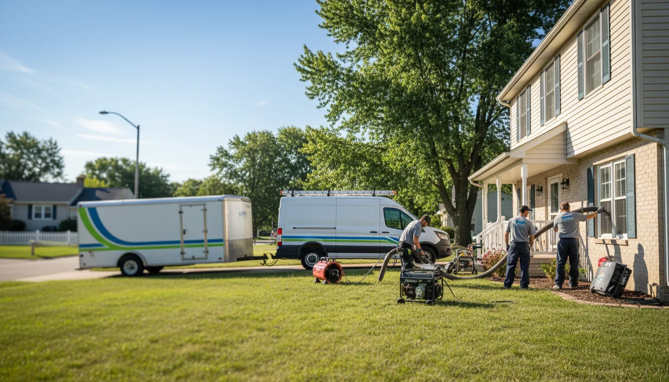 Flooded Basement Restoration And Cleanup With Repair in Redwood Falls, MN near me